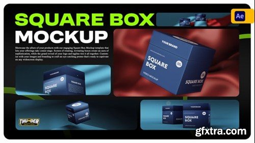 Videohive Square Box Mockup 54850746