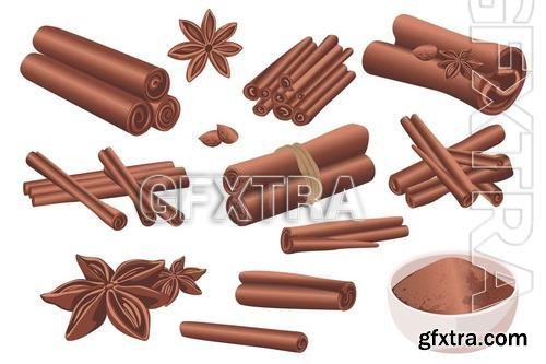 Cinnamon Cooking Spice Set 7AHZTWR