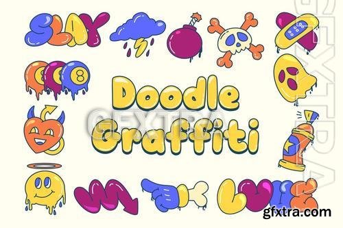 Doodle Graffiti Illustrations QFLSC8F