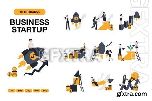 Business Startup Illustrations 4WC3Z3L