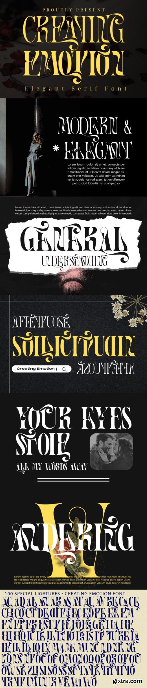 Creating Emotion Font