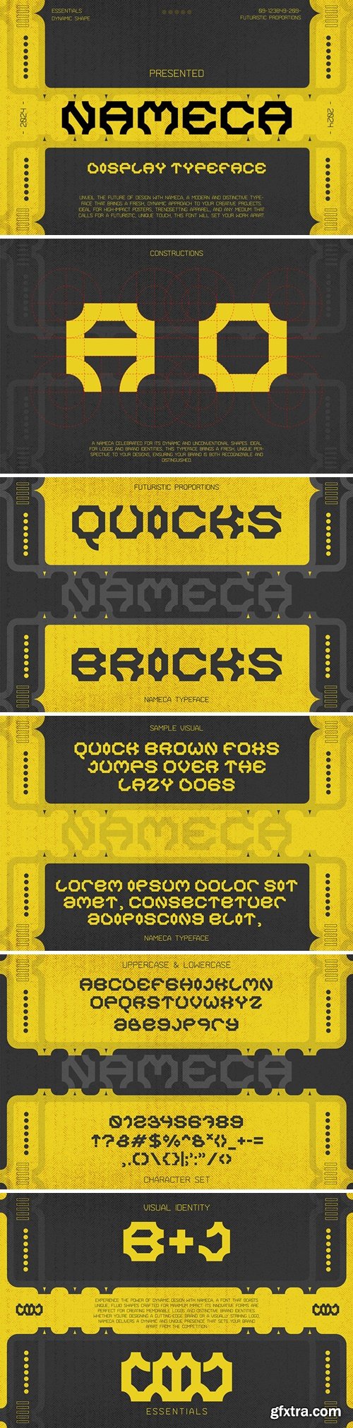 Nameca - Display Typeface