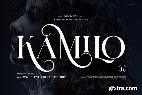 Kamilo Ligature Serif Font Y3XRCG7