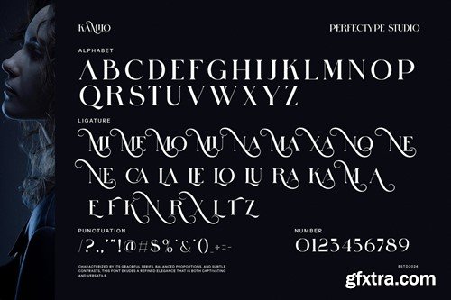 Kamilo Ligature Serif Font Y3XRCG7