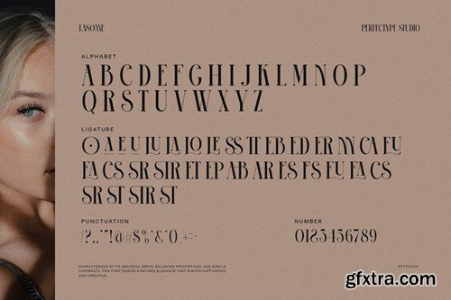 Lasome Modern Serif Font 47VRGTS