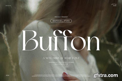 Buffon - Elegant Serif Font ECETGA7