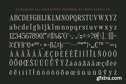 Dustine – Elegant Font SFD5JQ3