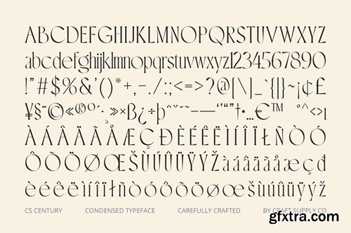 Century – Modern Font 3ER5F9T