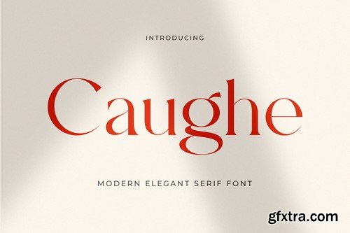 Caughe - Modern Elegant Serif 3UQB73R