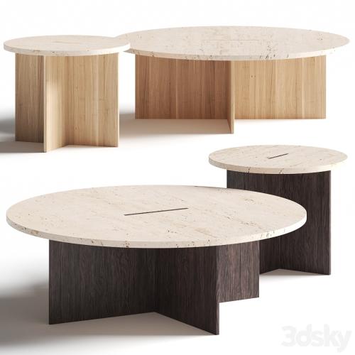 Karimoku Case Study Kinuta N-ST01 Coffee Tables