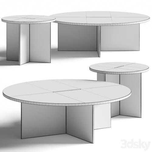 Karimoku Case Study Kinuta N-ST01 Coffee Tables