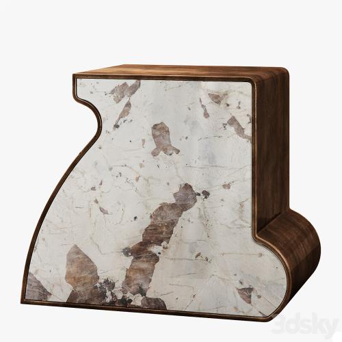 Kelly Wearstler ternion traid tercet side table