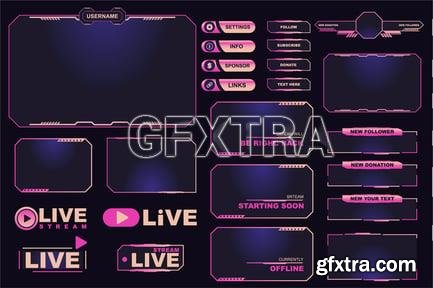 Gamers Stream Screen Frames G7GCU2N