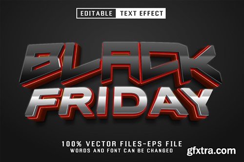 Black Friday 3d Text - Editable Text Effect YFN8JT4