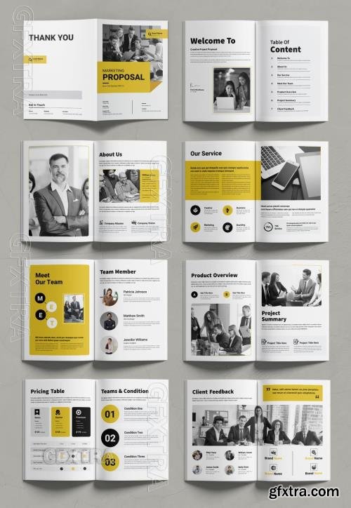 Marketing Proposal Design Template 766100217