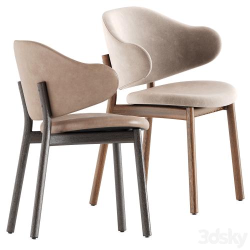 Holly chairs by Calligaris and Palais Royal table by Asplund