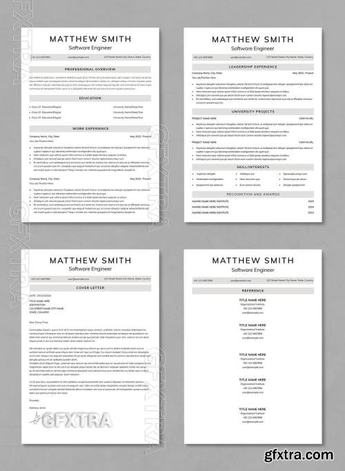 Resume Template For Software Engineer 761170628