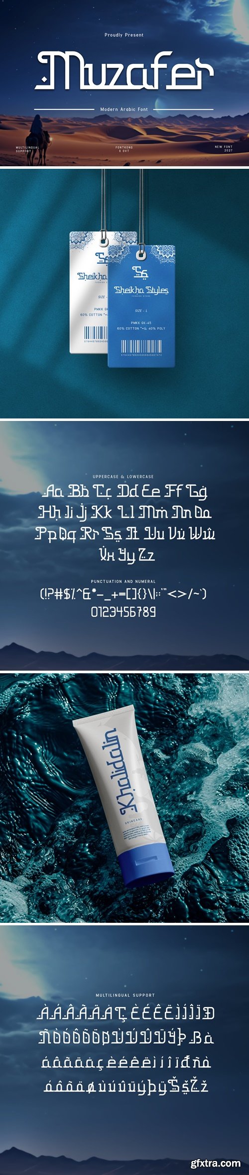 CM - Muzafer – A Modern Arabic Font 287510795