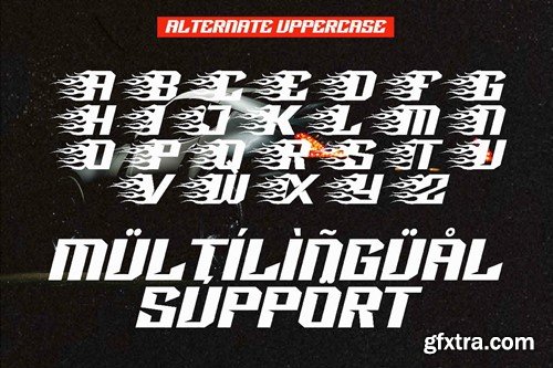 Racing Power - Racing Font PVKB7X8