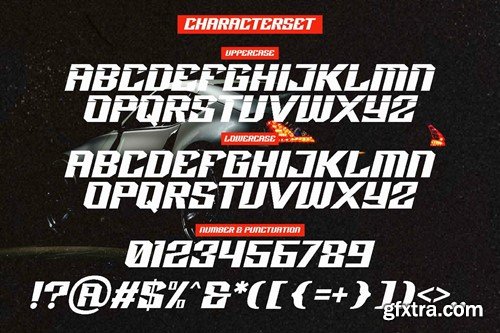 Racing Power - Racing Font PVKB7X8