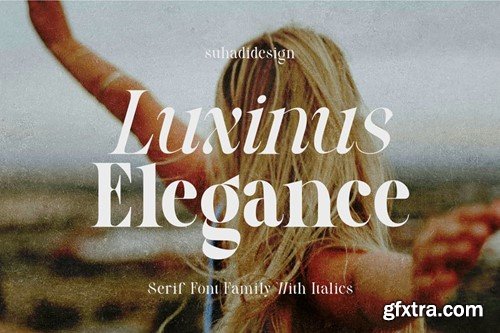 Luxinus Elegance Serif Family With Italic Font YPPBGU5