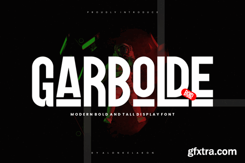 Garbolde Bold & Tall Font QQR5LCQ