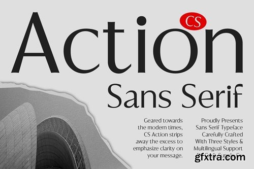 Action – Contemporary Font LBRZBMH