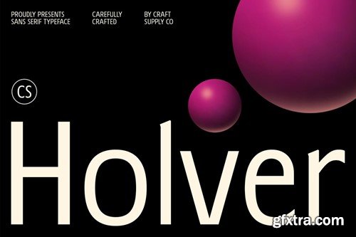 Holver – Contemporary Font 3AN6UMJ