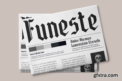 Falcone – Gothic Font Z96557Z