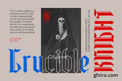 Falcone – Gothic Font Z96557Z