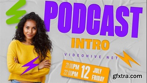 Videohive Creative Podcast Intro 54855739