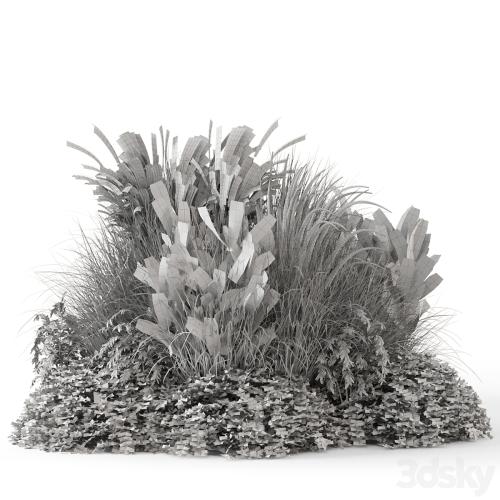 Outdoor Plants Bush-Bush Set 1644