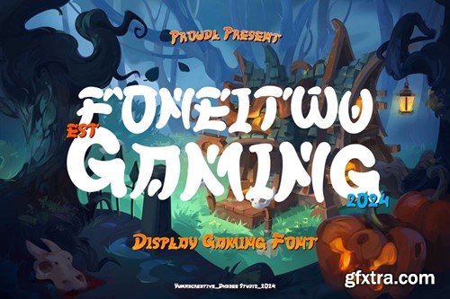 Foneitwu - Display Gaming Font EAT7GTF