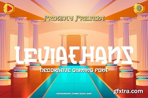 Leviathans - Decorative Gaming Font 2DYM6N8