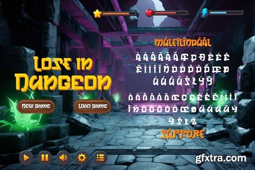 Leviathans - Decorative Gaming Font 2DYM6N8