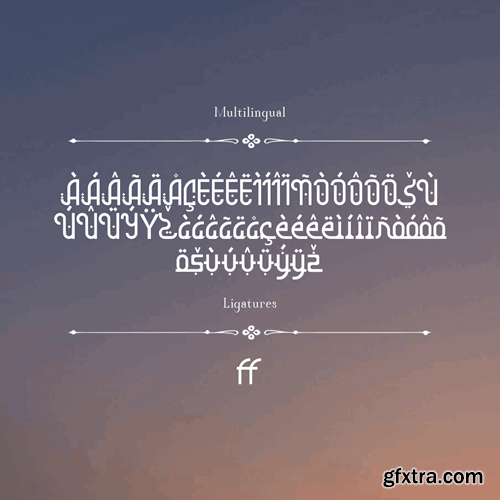 Saffanah – A Modern Arabic Display Font TQXL2L9