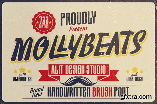 Molly Beats Handwritten Font LKSSZNV