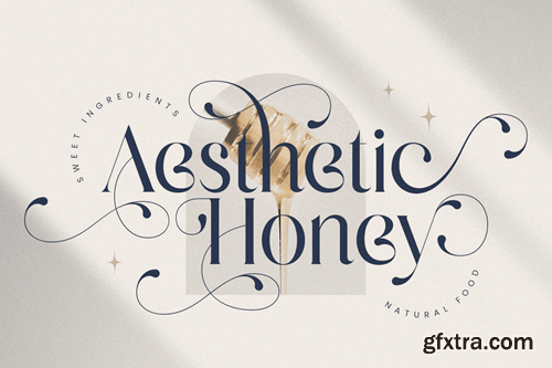 Glittery - Lavish Luxury Font 7KCANKX