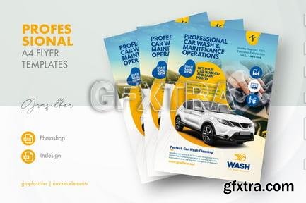 Car Wash Flyer Templates 3AGF8B4