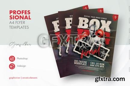 Boxing Trainer Flyer Templates 2LSANMX