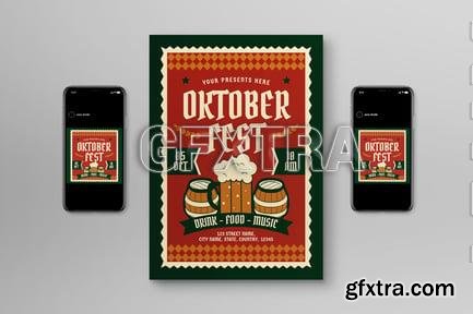 Red Green Oktoberfest Flyer VBVQADG