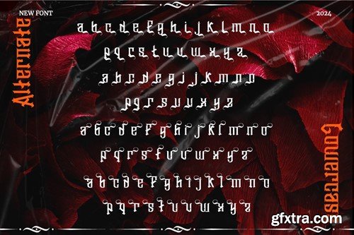 Zeularys - Font Decorative Blackletter N94A89R