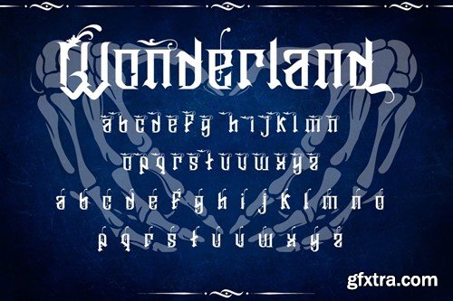 Zeularys - Font Decorative Blackletter N94A89R