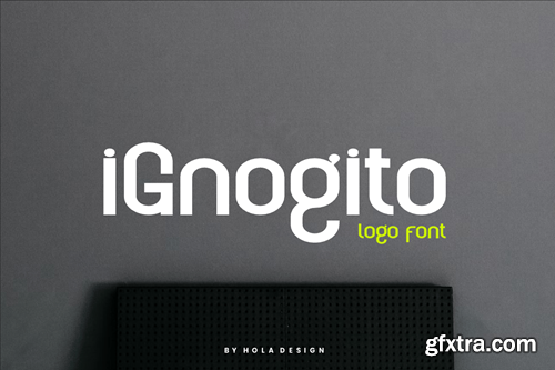 Ignogito Logo Font D6P5QVT