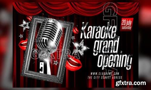 Karaoke Flyer G3TF64D