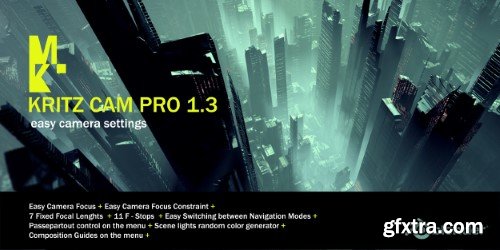 Kritz Cam Pro v1.3.1 for Blender