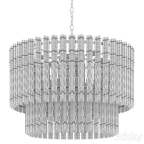 Chandelier Loft Concept Triangular Canes Coliseum