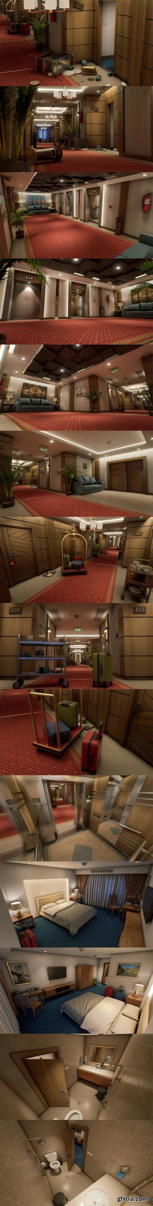 Modular Hotel Corridor