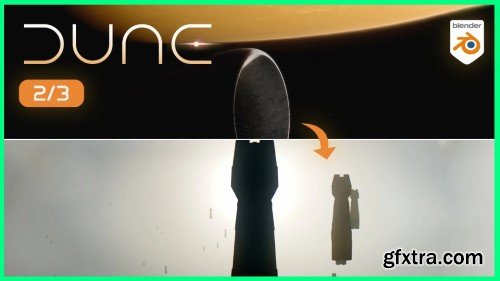 Blender 3D: Cinematic Animation & Geometry Nodes – Dune