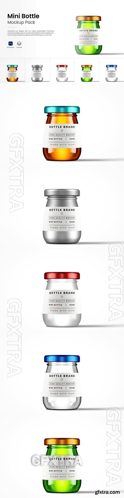 Mini Jar Mockup Pack M49N7FK